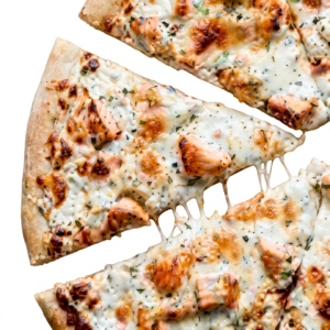 Chicken Alfredo Pizza