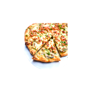Chicken Mushroom Gourmet Pizza