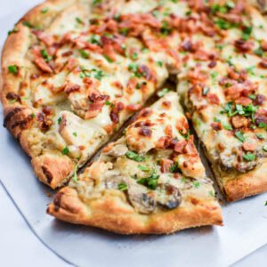 Chicken Mushroom Gourmet Pizza 10''