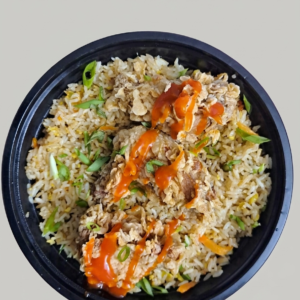 Crispy Chicken Rice Bowl 1:2