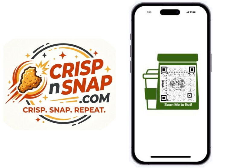 Logo and qr image