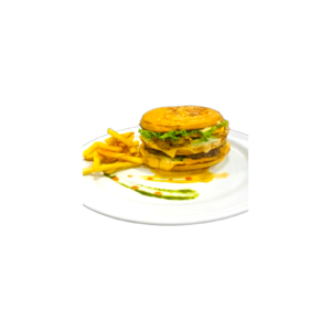 Double Decker Chicken Burger