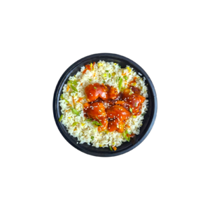 Manchurian Rice Bowl 1:2